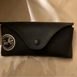 Ray-Ban Black glasses case